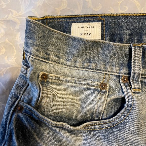 PacSun Men's Distressed Slim Taper Jeans (Size 31 X 32) - Picture 3 of 8